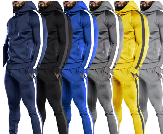 Men's Fall/Winter 2 Piece Sweat Suit Hoodie
