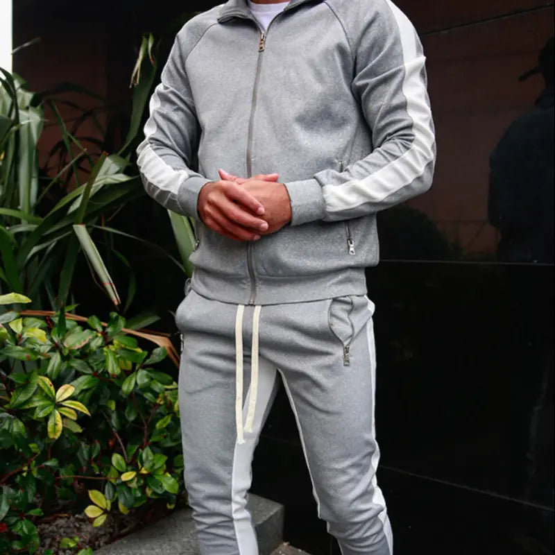 Men's Fall/Winter 2 Piece Sweat Suit Hoodie