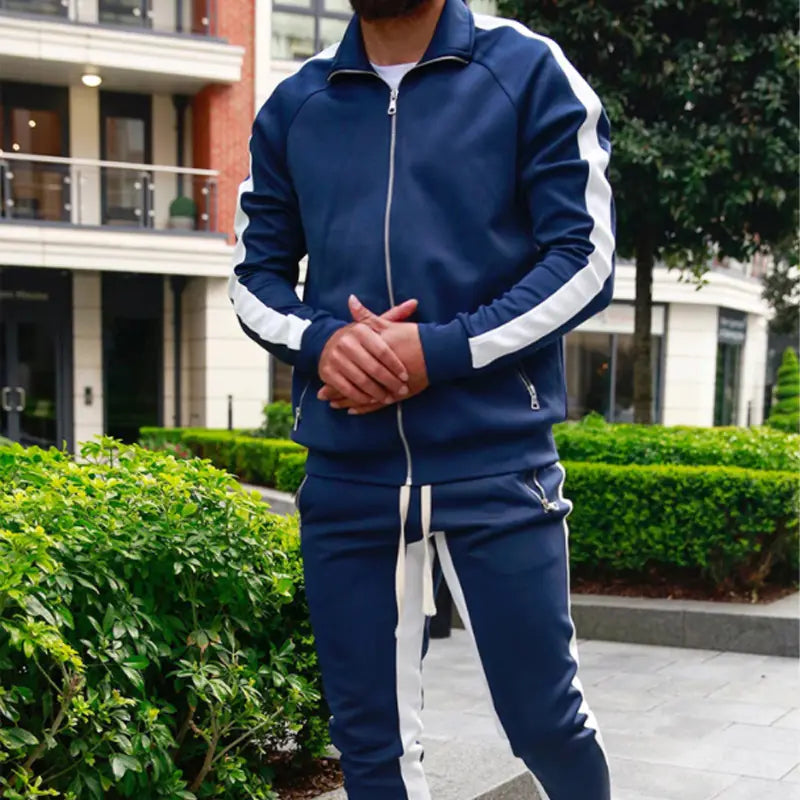 Men's Fall/Winter 2 Piece Sweat Suit Hoodie