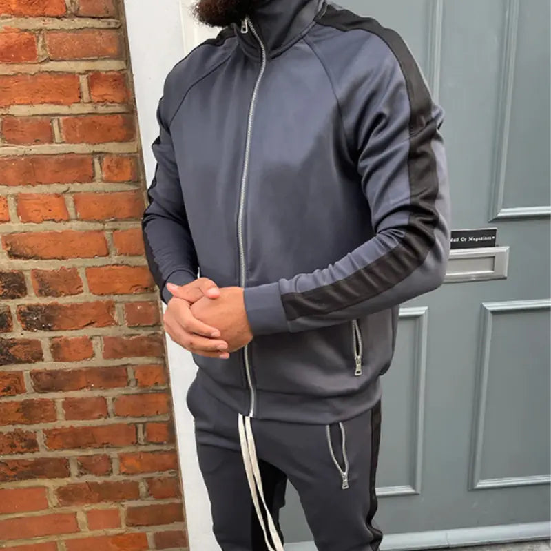 Men's Fall/Winter 2 Piece Sweat Suit Hoodie